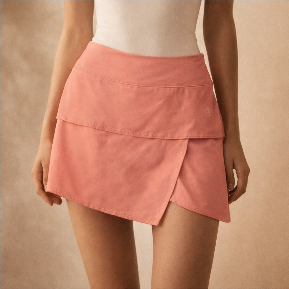 ProDoh Coral Athletic Skort – Kids Size 8